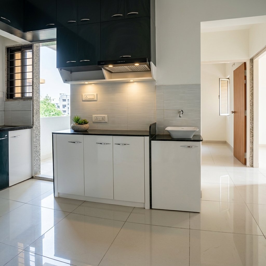 Compact PVC kitchen